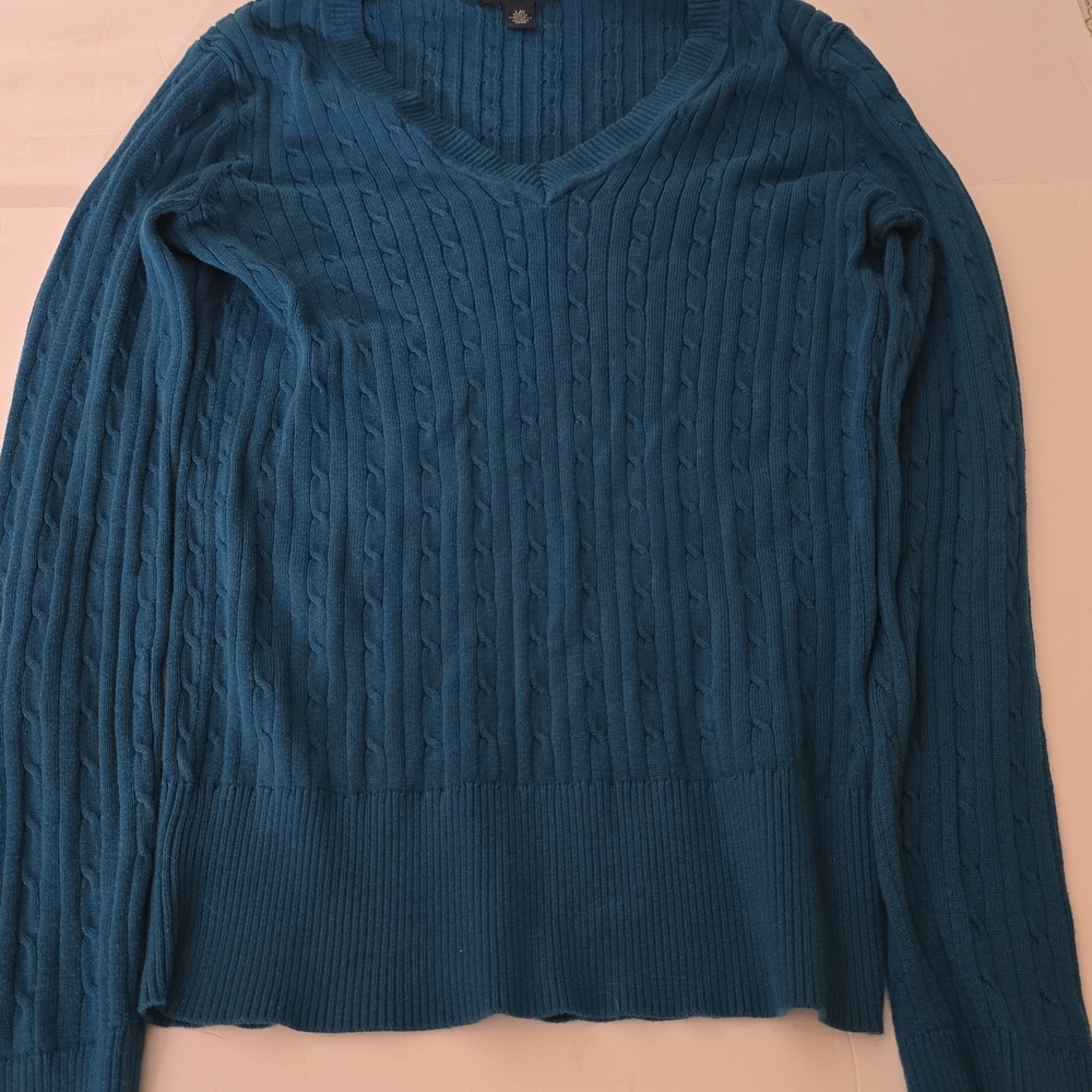Tommy Hilfiger Blue Knit Sweater